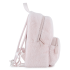 Small backpack made of fluffy fleece KARL LAGERFELD KIDS 
                    GIRL