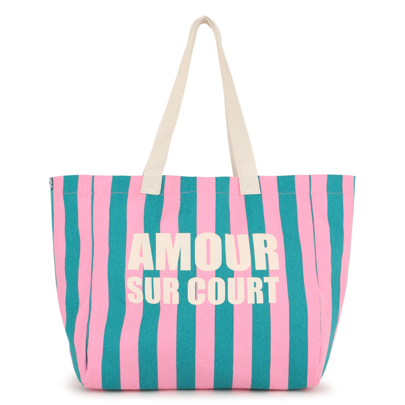 COTTON TOTE BAG KIDS AROUND 
                        GIRL
