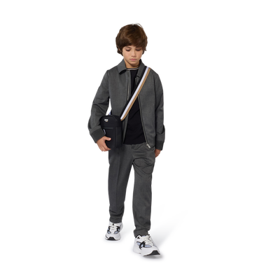 Coated textile messenger bag BOSS BOY