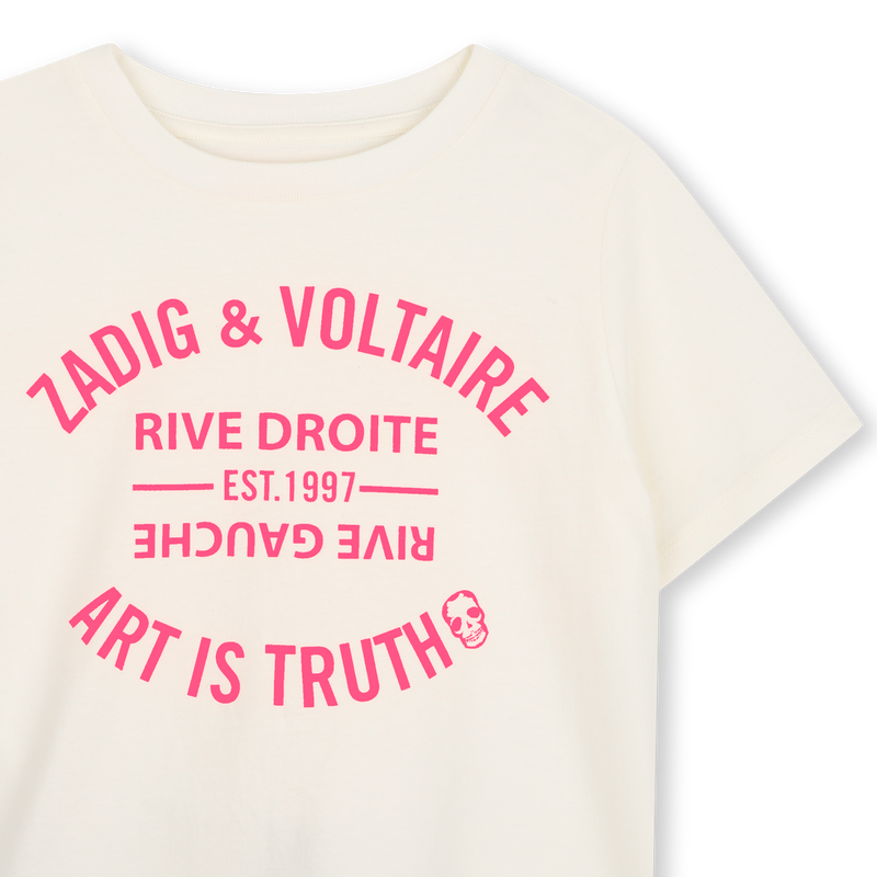 Short sleeve t-shirt ZADIG & VOLTAIRE 
                        GIRL