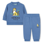 Sweatshirt and pants set in fleece KENZO KIDS 
                    UNISEX