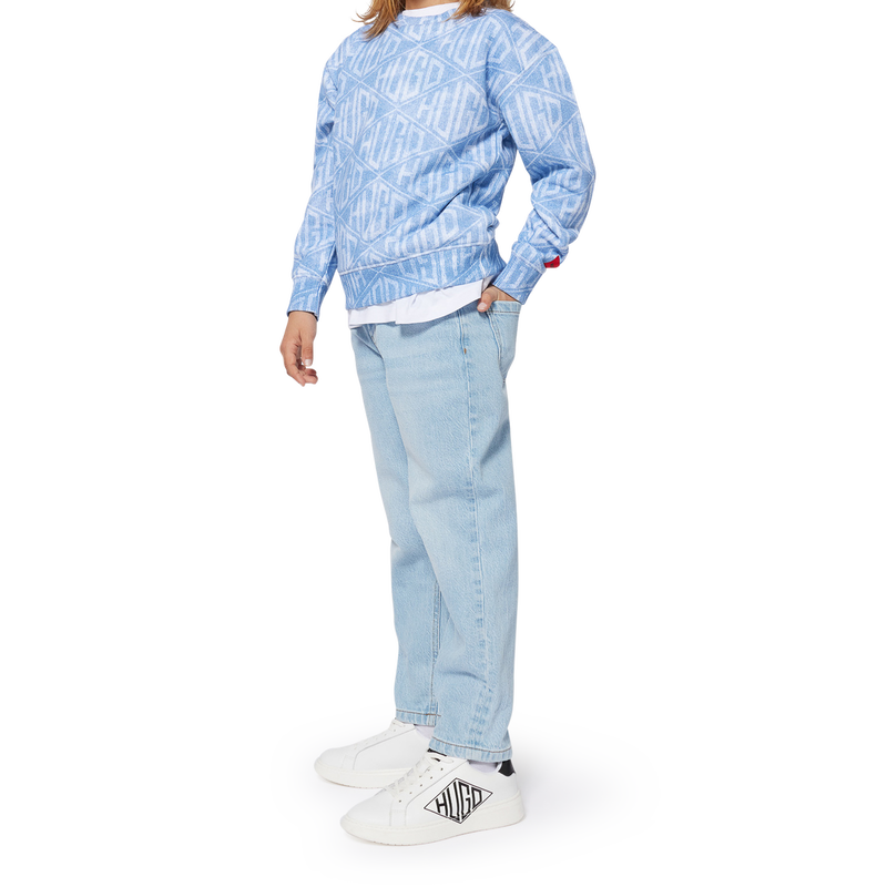 Fleece sweatshirt HUGO 
                        BOY