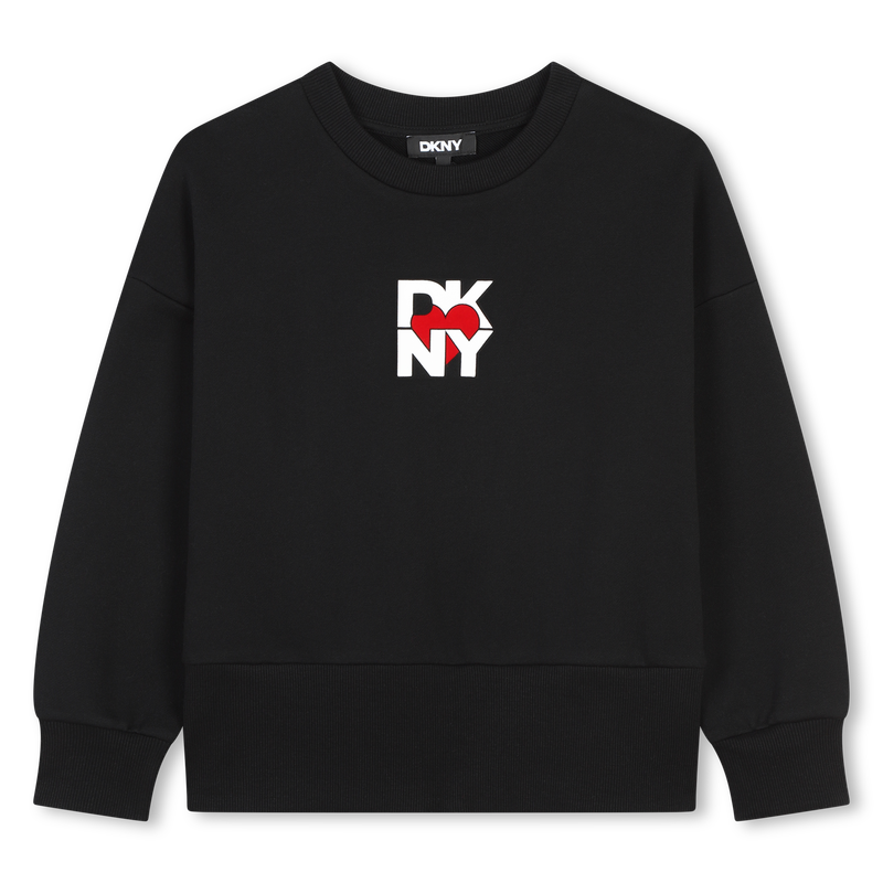 Fleece sweatshirt DKNY 
                        GIRL