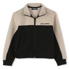 Two-tone cardigan KARL LAGERFELD KIDS 
                    BOY