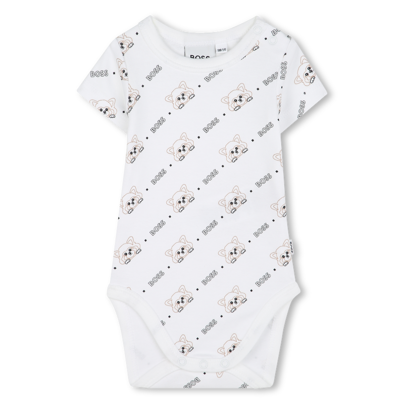 Three-piece newborn set BOSS 
                        UNISEX