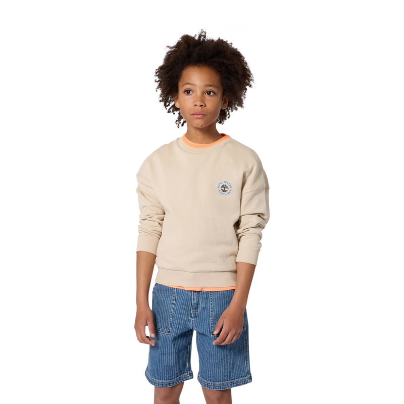 FLEECE SWEATSHIRT TIMBERLAND 
                        BOY