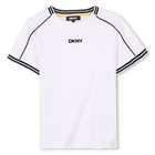 T-shirt with colourful stripes DKNY 
                    UNISEX
