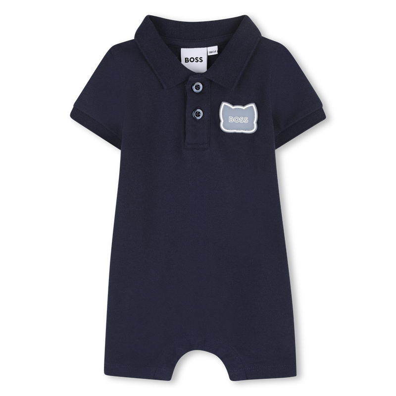 BUTTON PLAYSUIT BOSS 
                        BOY