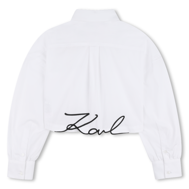 LONG-SLEEVED SHIRT KARL LAGERFELD KIDS 
                        GIRL