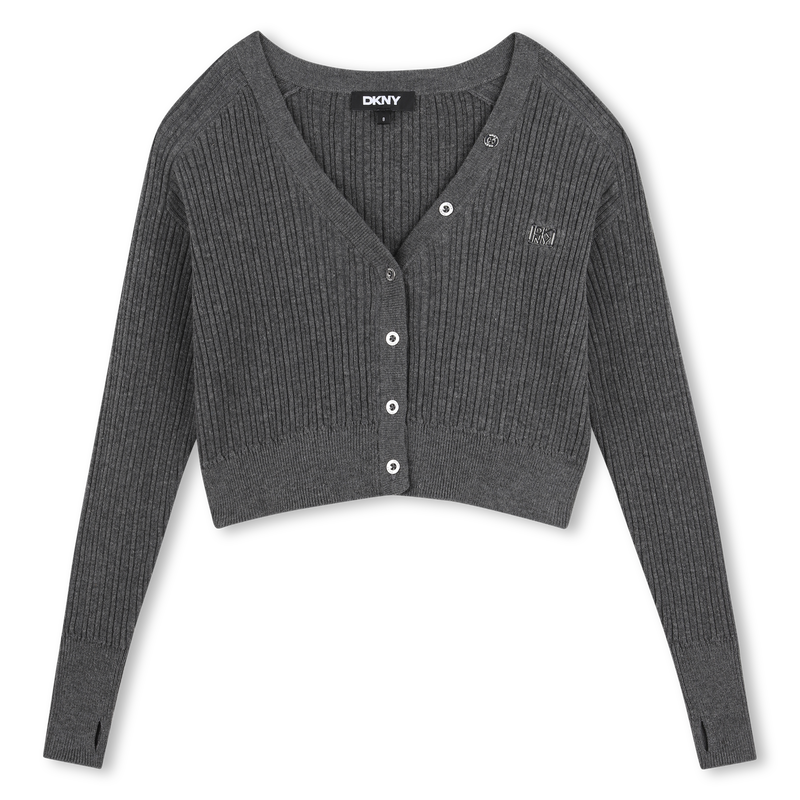 Knitted cardigan DKNY 
                        GIRL