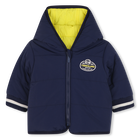 Reversible down jacket with warm hood TIMBERLAND 
                    BOY