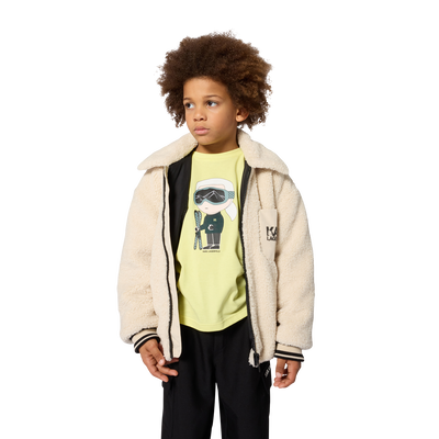 Long sleeve t-shirt KARL LAGERFELD KIDS BOY