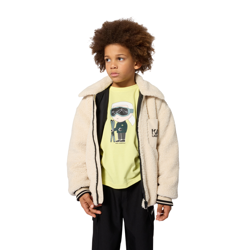 Long sleeve t-shirt KARL LAGERFELD KIDS 
                        BOY