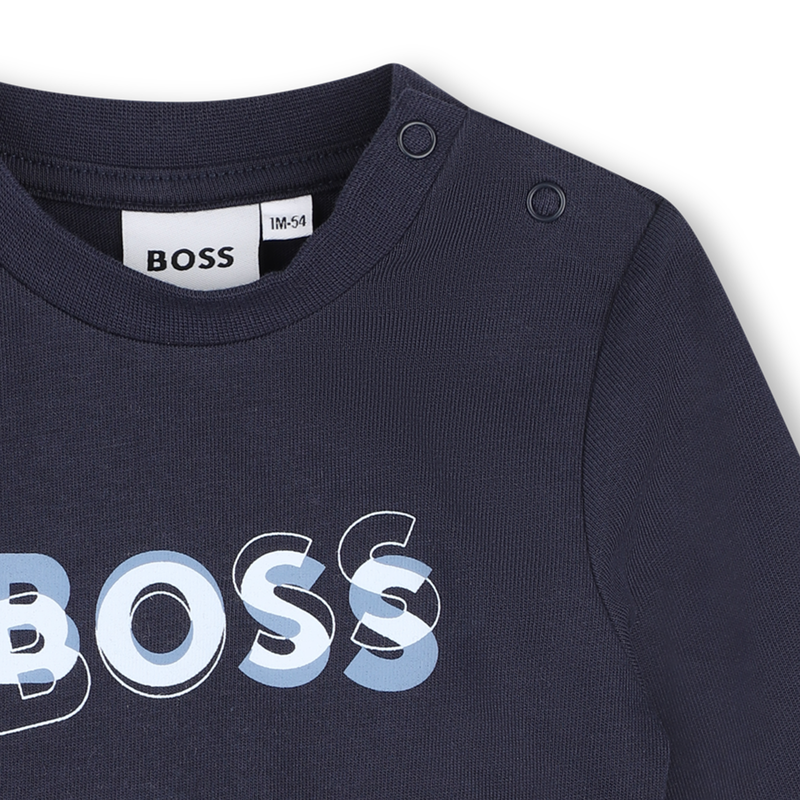 Pants, cardigan, and t-shirt set BOSS 
                        BOY