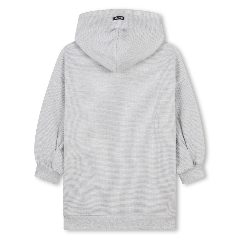 Logo dress with hood DKNY 
                        GIRL