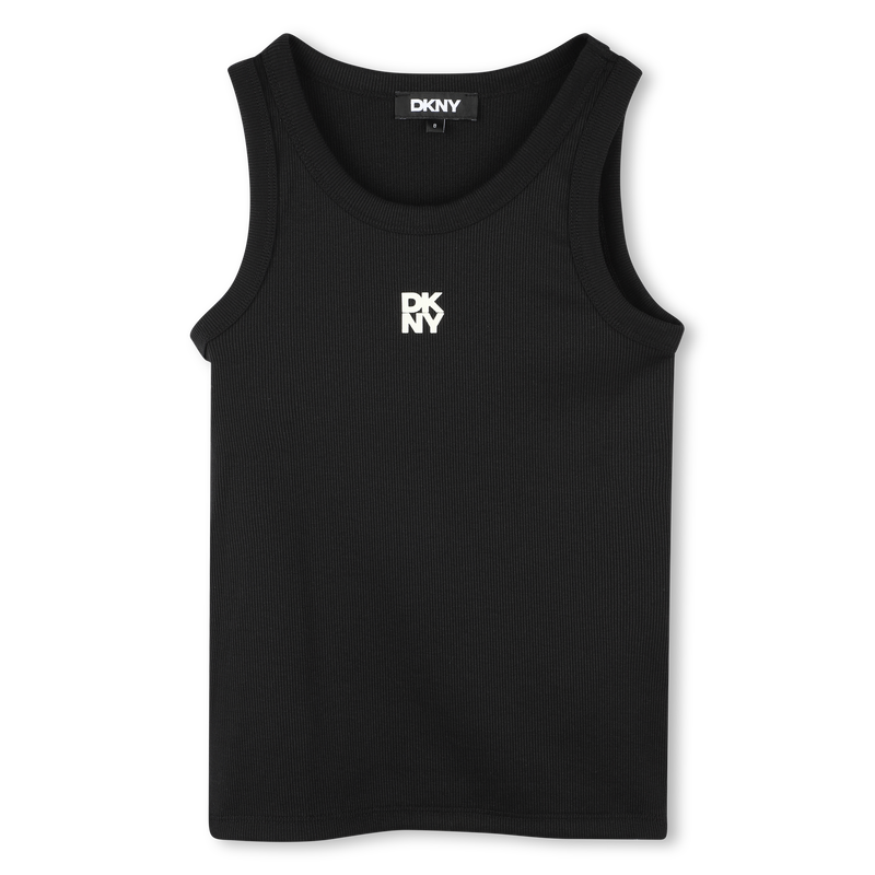 2-in-1 two-tone T-shirt DKNY 
                        GIRL