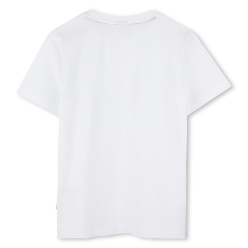 Short-sleeved cotton T-shirt BOSS 
                        BOY
