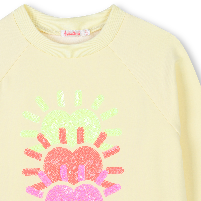 Lightweight fleece sweatshirt BILLIEBLUSH 
                        GIRL