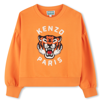 Fleece sweatshirt KENZO KIDS GIRL