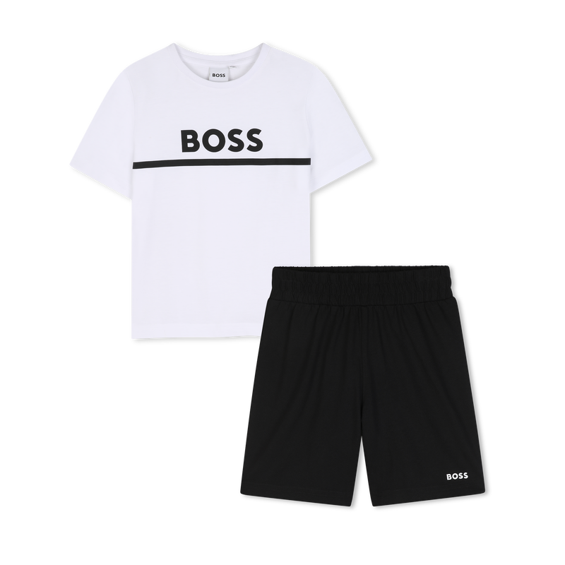 T-shirt + shorts set BOSS 
                        BOY