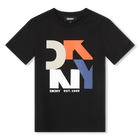 Short-sleeved cotton T-shirt DKNY 
                    BOY