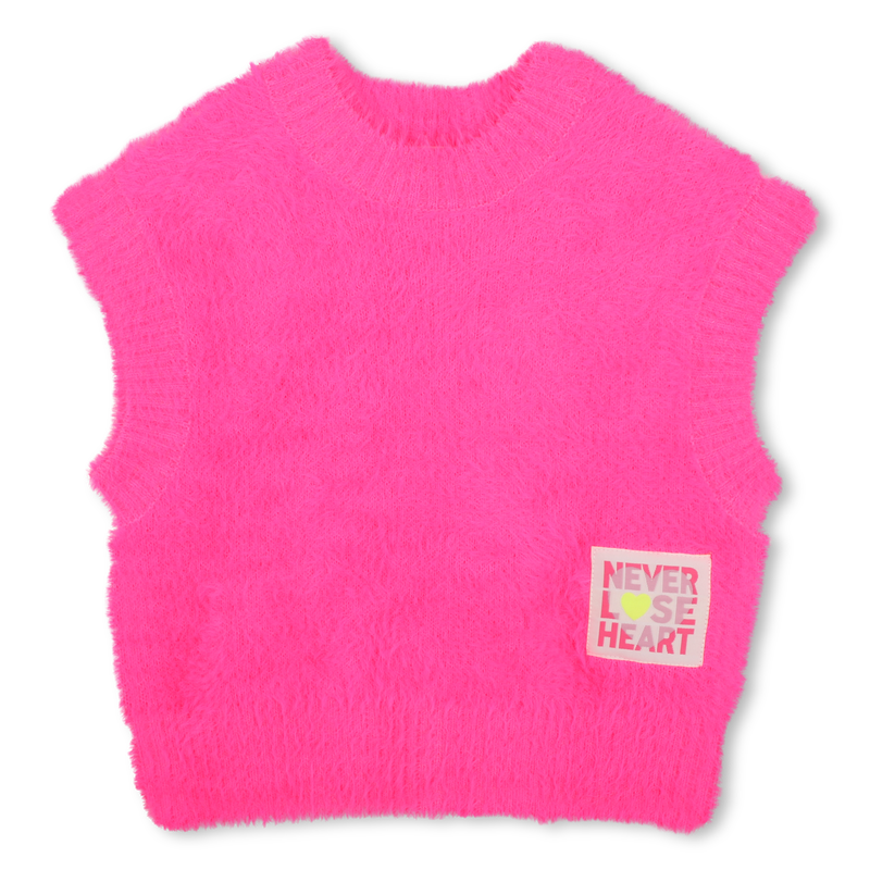 Sleeveless sweater BILLIEBLUSH 
                        GIRL