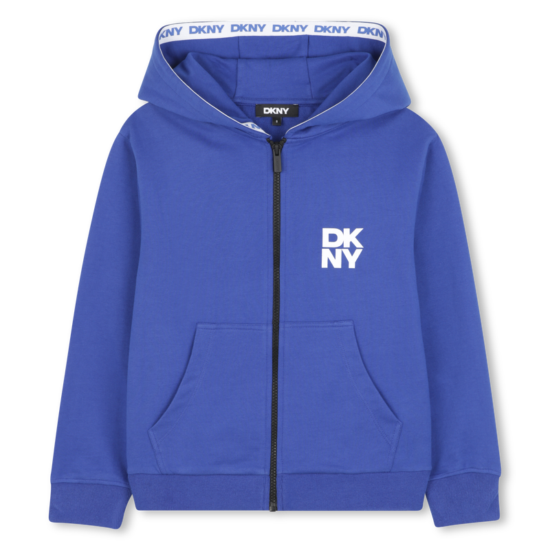 Hooded cardigan DKNY 
                        BOY