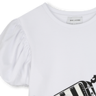 T-shirt with fancy sleeves MARC JACOBS 
                    GIRL
