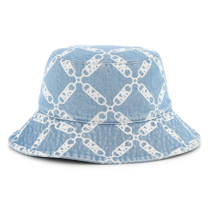 Illustrated denim bucket hat MICHAEL KORS 
                        GIRL