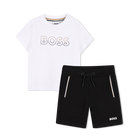 T-shirt and bermuda shorts set BOSS 
                    BOY
