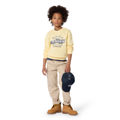 FLEECE SWEATSHIRT TIMBERLAND BOY