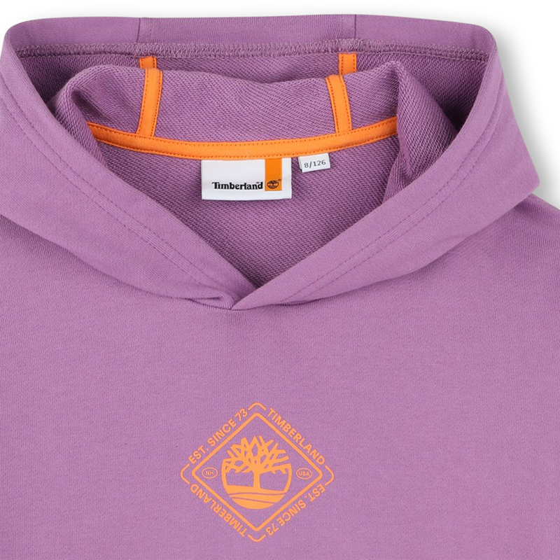 Hooded logo sweatshirt TIMBERLAND 
                        BOY