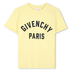 Short-sleeved t-shirt, YELLOW, hi-res