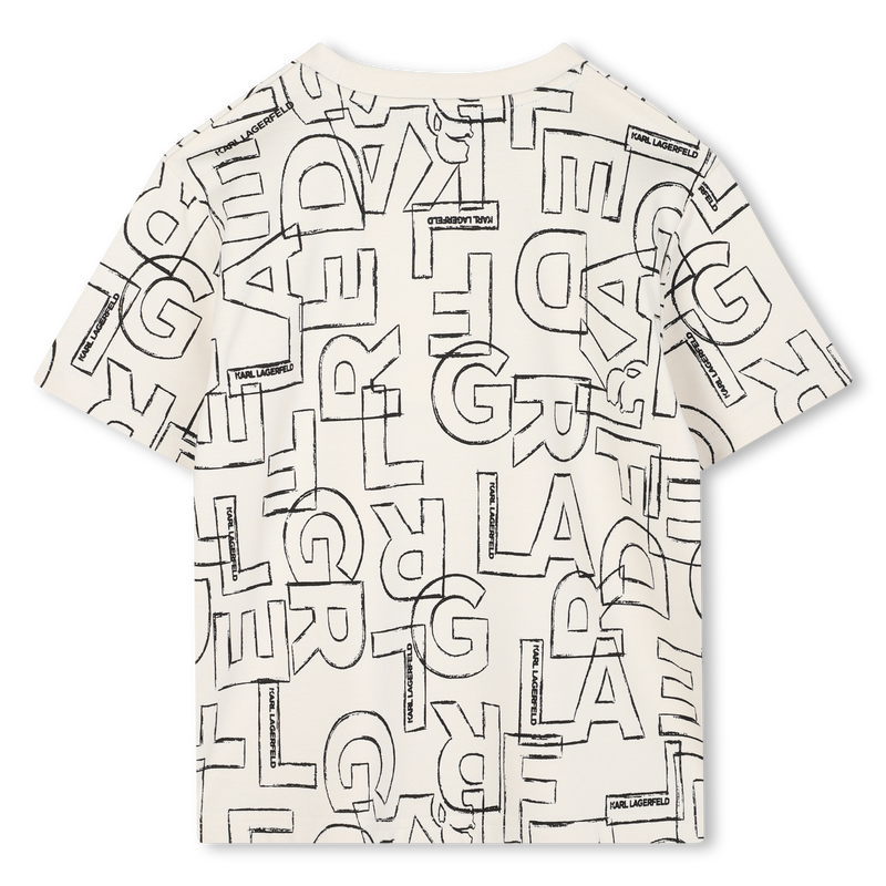 Short-sleeved T-shirt KARL LAGERFELD KIDS 
                        BOY