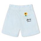 Elasticated-waist shorts KENZO KIDS 
                    GIRL