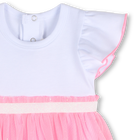 Ruffled short-sleeved bodysuit BILLIEBLUSH 
                    GIRL