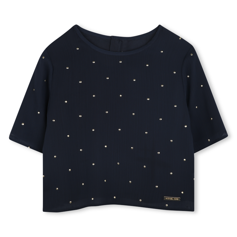 Short-sleeved blouse MICHAEL KORS 
                        GIRL