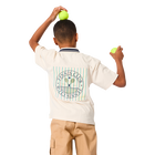 Short-sleeved polo shirt KIDS AROUND 
                    BOY