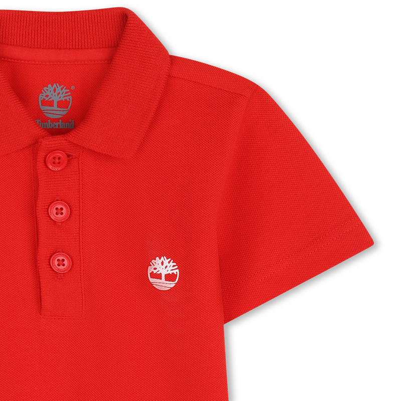 SHORT-SLEEVED POLO SHIRT TIMBERLAND 
                        BOY
