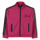 Double jersey cardigan KARL LAGERFELD KIDS 
                    GIRL