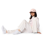 Satin jogging trousers KARL LAGERFELD KIDS 
                    GIRL