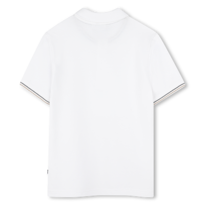 Tricolour-stripe polo shirt BOSS BOY