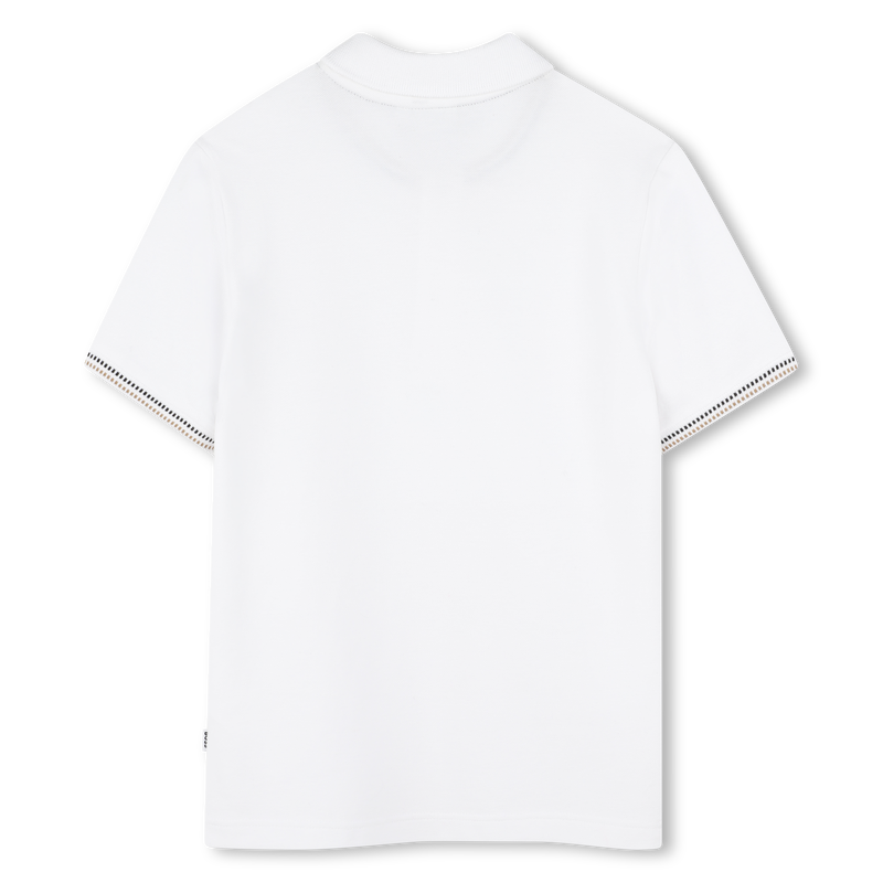 Tricolour-stripe polo shirt BOSS 
                        BOY