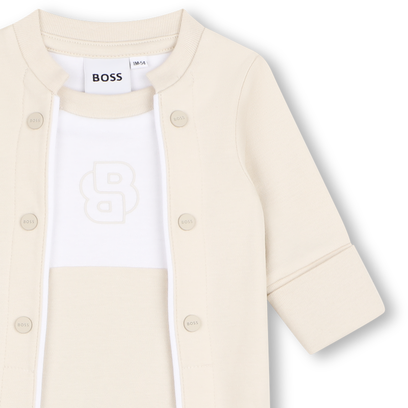 PYJAMAS WITH PRESS STUD CLOSURE BOSS 
                        BOY