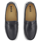 Cowhide leather loafers BOSS 
                    BOY