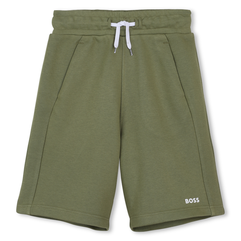 Plain fleece Bermuda shorts BOSS 
                        BOY