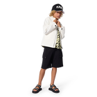 Elasticated waist bermuda shorts KARL LAGERFELD KIDS 
                    BOY