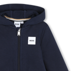 Jogging sweatshirt with zip closure BOSS 
                    BOY