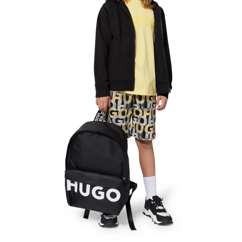 Hooded zipped sweatshirt HUGO 
                        BOY