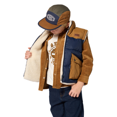 Sleeveless down jacket TIMBERLAND BOY